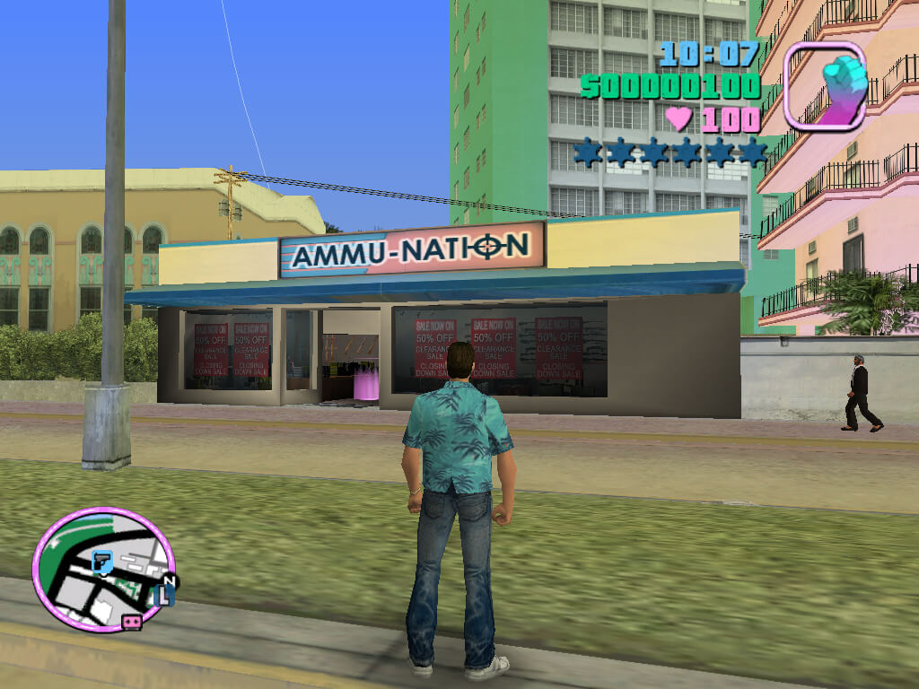 GTA Vice City Ammu-Nation Outlet
