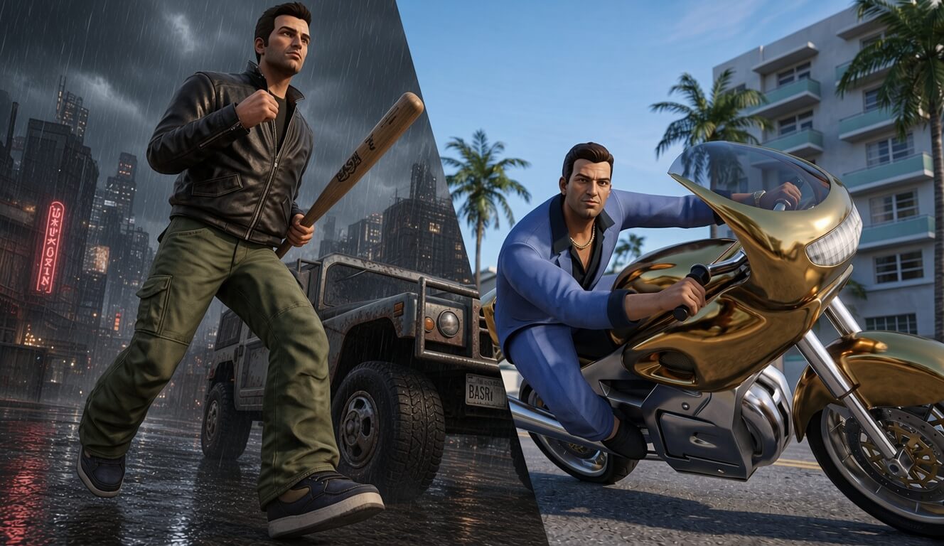 QUENQ GTA Hub - Play Grand Theft Auto III and GTA Vice City Online in Web Browser